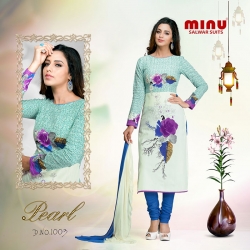  Minu Cotton Printed Designer Salwar Suit