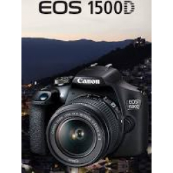 Canon EOS 1500D (EF S18-55 IS II) DSLR Camera 16 GB Card + Carry Case (Black)