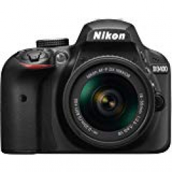 Nikon D3400 24.2 MP Digital SLR Camera (Black) + AF-P DX Nikkor 18-55mm f/3.5-5.6G VR Lens Kit + 16GB Card + Camera Bag