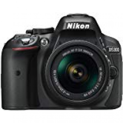 Nikon D5300 DSLR Camera with AF-P DX NIKKOR 18-55 mm f/3.5-5.6 G VR Lens (Black) 