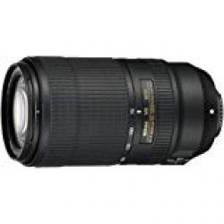 Nikon AF-P NIKKOR 70-300mm f/4.5-5.6E ED VR f/34-8 Fixed Zoom Digital SLR Camera Lens, Black 