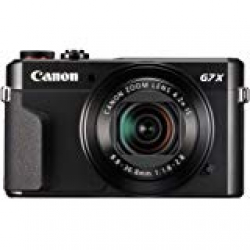 CANON Power Shot G7X Mark II Digital 20.1-Megapixel (Black),Camera with 16GB card + Case Cover 