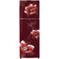 Haier 258 L 3 Star Frost Free Double Door Refrigerator(HEF-25TRF, Red, Convertible) 