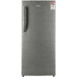 Haier 195 L 4 Star Direct Cool Single Door Refrigerator(HED-20FDS, Brushed silver/Dazzle Steel) 