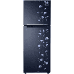 Samsung 253 L 2 Star Frost-Free Double Door Refrigerator (Rt28m3022uz, Tender Lily Blue)