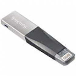 SanDisk iXpand Mini 64GB USB 3.0 Flash Drive for iPhone and Computer 