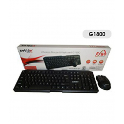 Zebion G1800 Black Wireless Keyboard Mouse Combo