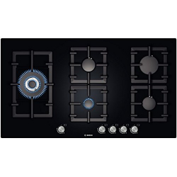 Ex:ELICA Bosch Black Hob with Frameless Design (90 cm) 