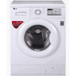 LG FH0H3NDNL02 6 Kg Fully Automatic Front Load Washing Machine (White)