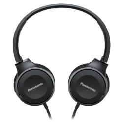 Panasonic RP-HF100ME-K On Ear Wired Headphones With Mic