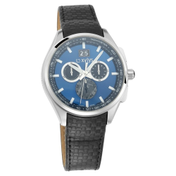 Meteorite by Xylys - Blue Dial Leather Strap Watch