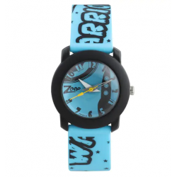 Space Age Blue Dial Plastic Strap NDC3025PP26C