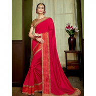 Red colour saree 	REDYYC9965