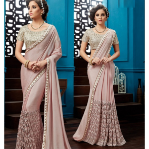 Pink colour sareePINUPY097