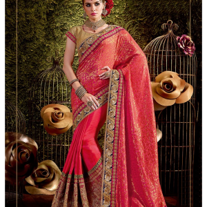 Pink colour saree	PINM2MX785