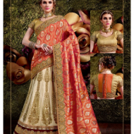 Orange  colour sareeORAY0BJW43