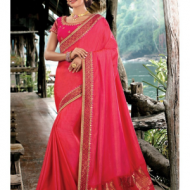 Red colour saree  RED9I4DZ16