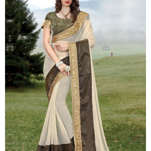 Skin colour saree  SKIJYEKQ67