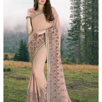 Skin colour saree 	SKIKJ2RL59