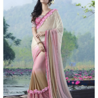 Pink colour sareePIN34I8M18