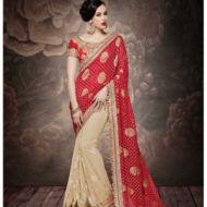 Red colour saree REDWKE7Z66