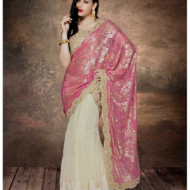 Skin colour saree SKIHGDIV74