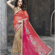 Skin colour saree SKI3INKC27