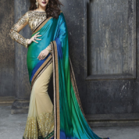 Skin colour saree SKIMB9GT17