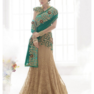 Golden  colour sareeGOLKD4Q80