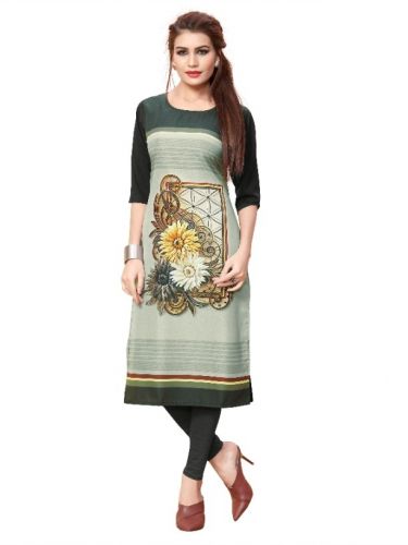 Trendy Women's Crepe Kurti SKU -MR00191 (Code: 1KWD)Trendy Women's Crepe Kurti SKU -MR00191 (Code: 1KWD) 	TRE40C2D64