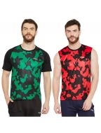 Men's Combo Sports T-Shirt SKU-MSTS-COMBO-RHSP-GC-SLP-RC (Code: 1BCK)MENYPSL351