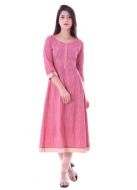 Women's Lovely Cotton Kurti SKU-KSRPNK-109 (Code: 1LL9)Women's Lovely Cotton Kurti SKU-KSRPNK-109 (Code: 1LL9) 	WOMYAX8A39