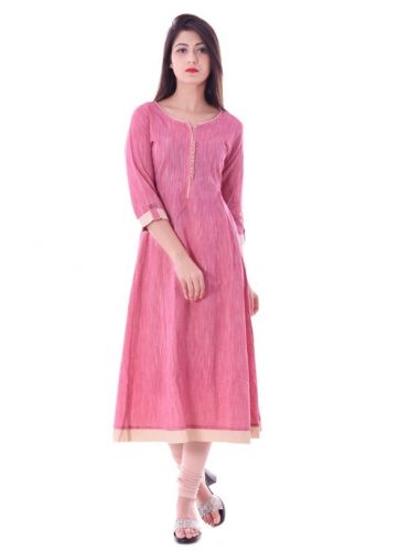 Women's Lovely Cotton Kurti SKU-KSRPNK-109 (Code: 1LL9)Women's Lovely Cotton Kurti SKU-KSRPNK-109 (Code: 1LL9) 	WOMYAX8A39