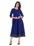 Women's Lovely Cotton Kurti SKU-KSRBLU-161 (Code: 1WOMPS8GL13LL6)