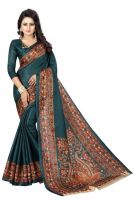 Khadi Silk Saree VMS1635 (Code: 1AV9)KHA1XC1L22