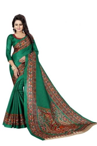 Khadi Silk Saree VMS1631 (Code: 1AV7)KHAV52NE29