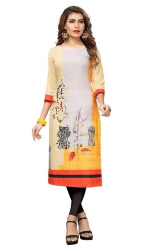 Trendy Digital Printed Kurti (Code: 15YZ)TRE9EE3W13