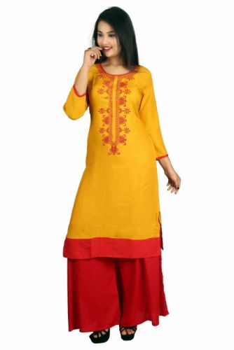 Attractive Kurti & Palazzo SKU-KP216 (Code: 1L15)Attractive Kurti & Palazzo SKU-KP216 (Code: 1L15) ATT1KYGW7