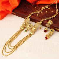 Enticing Necklace Set SKU-N72398GLDPHT122017 (Code: 1B36)ENTOWB6257