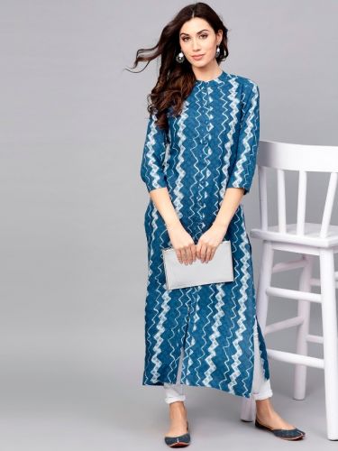 Partywear Printed Women Kurti SKU-TP122018A5750 (Code: 1K33)PARVPD4Q22