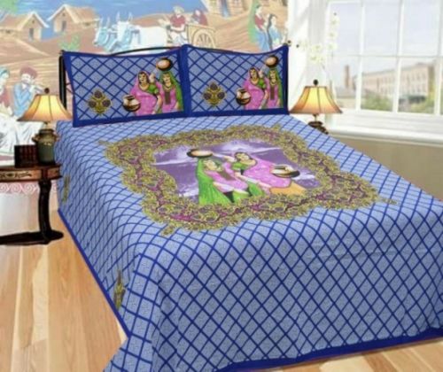 Decorative Double Bedsheet (Code: 19KW)DECM8EUL23