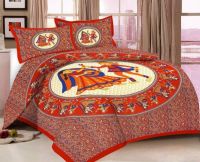 Decorative Double Bedsheet (Code: 19KY)DECSEA3Q78