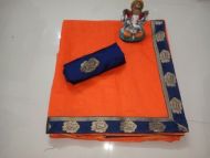 Cotton Chanderi Sarees (Code: BISF)COT5BUQM34 	