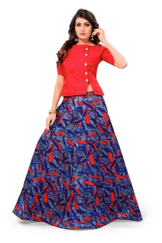 Fashionable Lehenga Sku : LA79-Bali Red (Code: 1E8V)FASFIVHH0FASFIVHH0