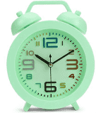  Round Shape Analog Alarm Clock - Green  Round Shape Analog Alarm Clock - Green 	ROD81TI17