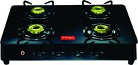 Four burner stove with glass topFOUOSUCE51