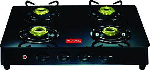 Four burner stove with glass topFOUOSUCE51