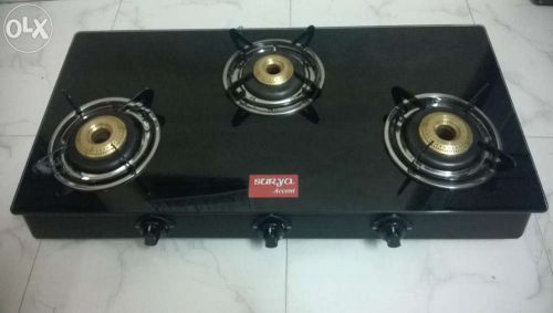 Three Burner Stove With Glass TopTHR8TW9K98