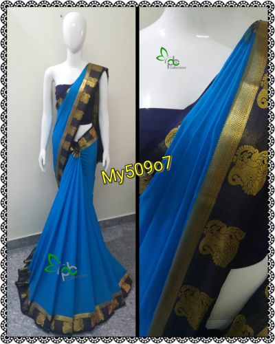 Mysore silk sareeMYSM5JOY23