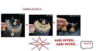 COMBO OFFER FASHION JEWELLERY1022